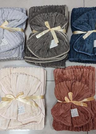 Набори рушників. подарункові набори рушників.