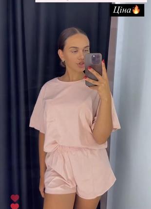 Пижама ночная женская комплект