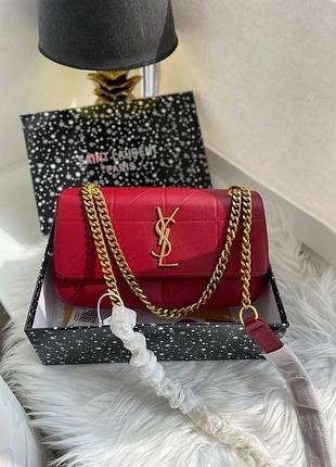 Маленькая сумочка клатч на плечо в стиле ив сев лоран yls yves saint laurent