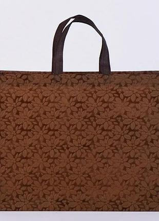 Сумка-тоут не ткана, з тисненням клинового листа.