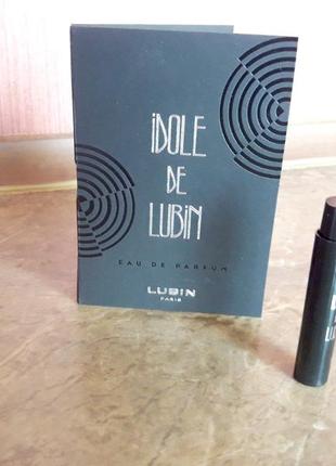 Lubin idole eau de parfum💥оригинал миниатюра пробник 1,5 мл mini spray в книжке