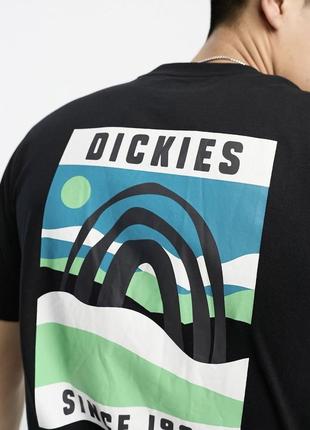 Футболка dickies baker city чорного кольору.