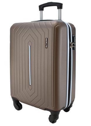 Валіза semi line 20" (s) brown (t5688-1)