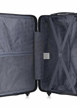 Чемодан дорожный 67 л semi line 24" (m) black чемодан туристический6 фото