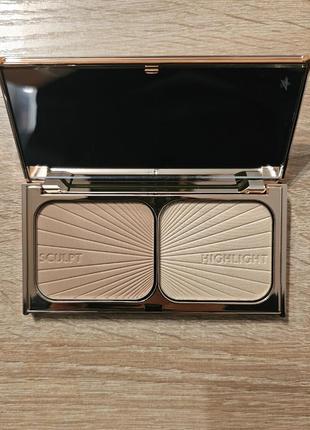 Палетка для обличчя charlotte tilbury filmstar bronze & glow contour duo