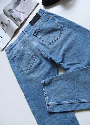 Синие плотные джинсы zara 💣9 фото