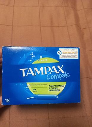 Тампони tampax compak