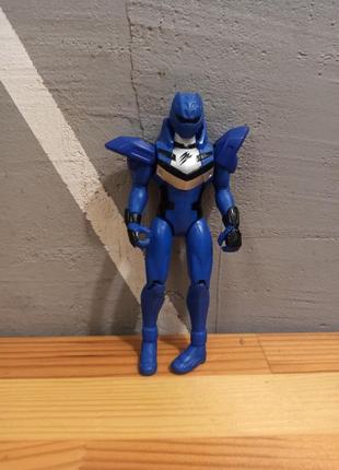 Фігурка power rangers jungle fury blue jaguar strike rider bandai