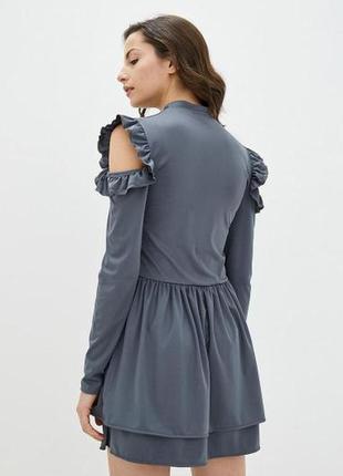 Сукня miller, мінтолове, з довгим рукавом, р.40-50; жіночий одяг 211646 фото