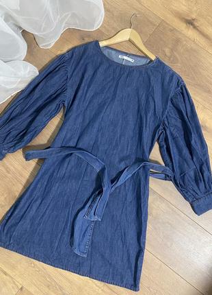 Платье под джинс zara платье