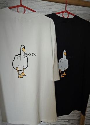 Duck u футболка оверсайз6 фото