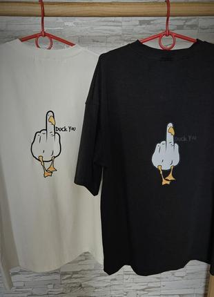 Duck u футболка оверсайз4 фото