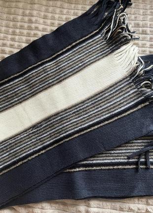 Теплый шарф