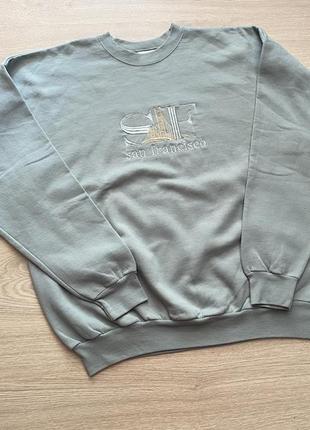 Свитшот винтаж 90-ти hanes Ausa san franco vintage mexico