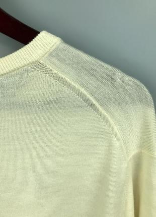 Uniqlo mens extrafine merino crew neck sweater мужской джемпер мериносовая шерсть9 фото