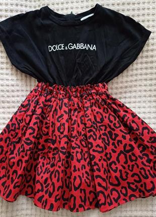 Платье dolce&gabbana 4-5р, оригинал, люкс бренд