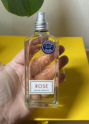 Loccitane rose туалетная вода 75 мл