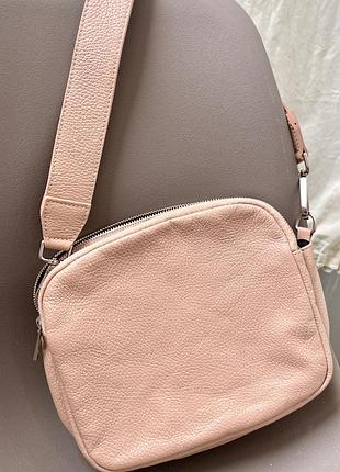 Сумка итальялия из натуральной кожи кроссбоди genuine leathers