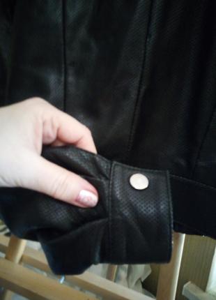 Куртка кожаная натуральная короткая р s4 фото