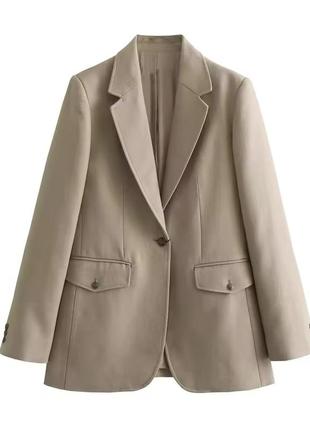 Новый жакет пиджак хаки как zara