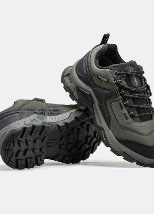 Botas Salomon X 30L 4 MID GORE-TEX bege preto mulher