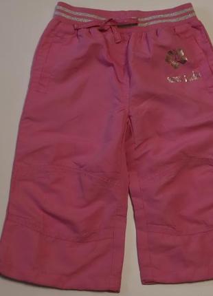 Рожеві літні  шорти бермуди дівчинці1 фото