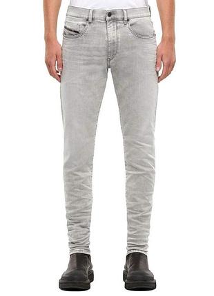 Мужские джинсы diesel светло-серого цвета
