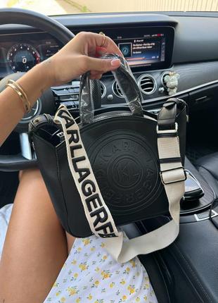 Женская сумка karі lagerfeld 23x25x10