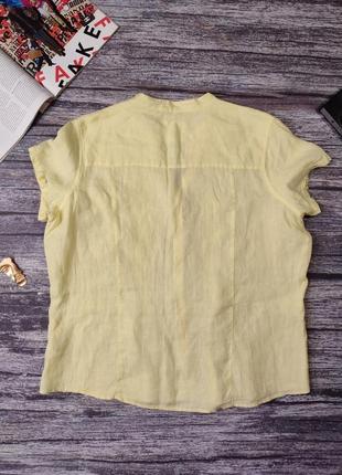 Льняна блуза2 фото