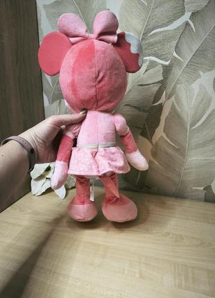 Мягкая плюшевая игрушка минные маус розовая минни мягкая 45см2 фото