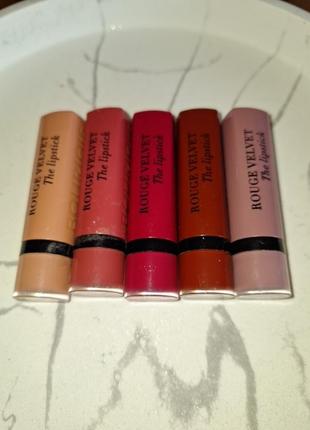 Bourjois rouge velvet the lipstick