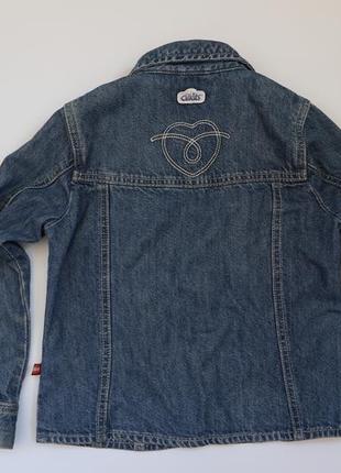 Куртка джинсова дівчинці lego2 фото