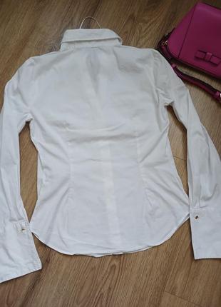 Рубашка белая женская от zara2 фото