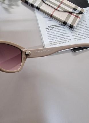 🏷️ окуляри беж з розовим5 фото