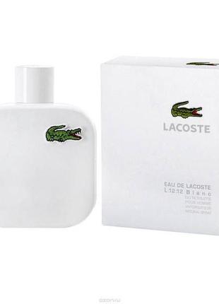 Чоловіча туалетна вода eau de lacoste lacoste l. 12.12 blanc 100 мл