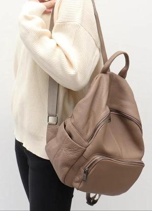 Женский кожаный рюкзак сумка6 фото