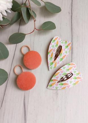 Набір заколки клік-клак та гудзиків-резинок