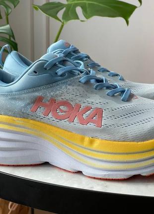 Кросівки hoka bondi 85 фото