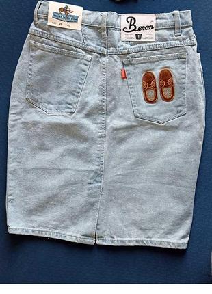 Новая джинсовая  юбка beron   28 ( 42) размер2 фото