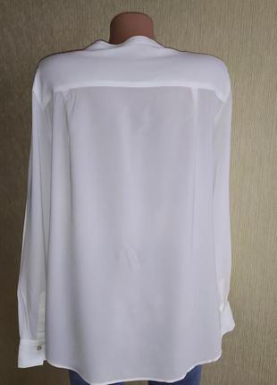 Gustav отличная фирменная белая рубашка блуза3 фото