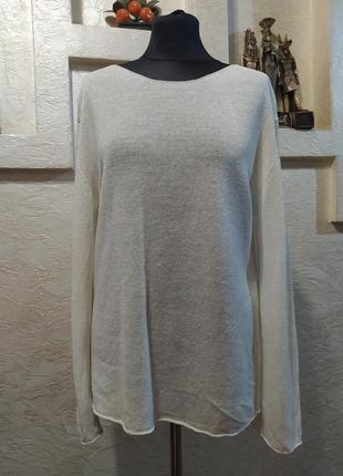 Свитер лён котон massimo dutti