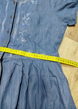 Летнее джинсовое платье, халат, сарафан3 фото