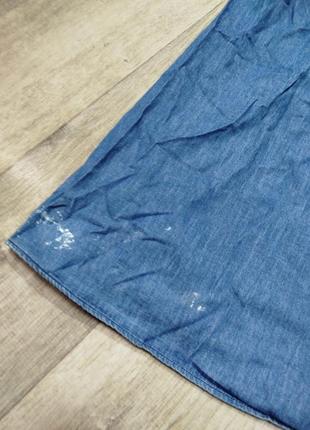 Летнее джинсовое платье, халат, сарафан8 фото