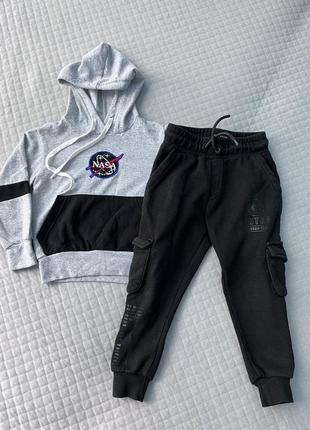 Набор худи из nasa и штаны primark на 3-4 года