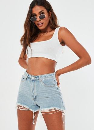 Джинсові шорти missguided eu 38 s-m2 фото