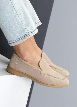 Мокасины "grass" женские натур.замша,