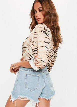 Джинсовые шорты missguided eu 38 s-m10 фото