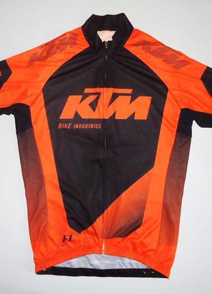 Велофутболка  ktm fl gear italy cycling jersey orange (m)