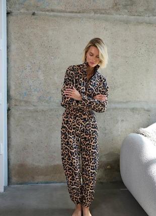 Костюм флисовый лео