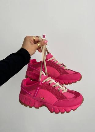 Кросівки jacquemus x nike air humara 'pink'